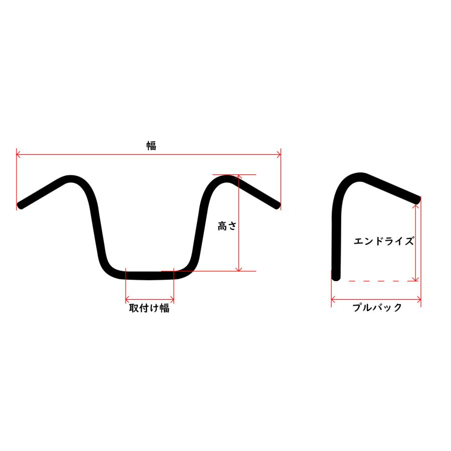 ヘコミ有り XLバーハンドル クローム【公式通販】