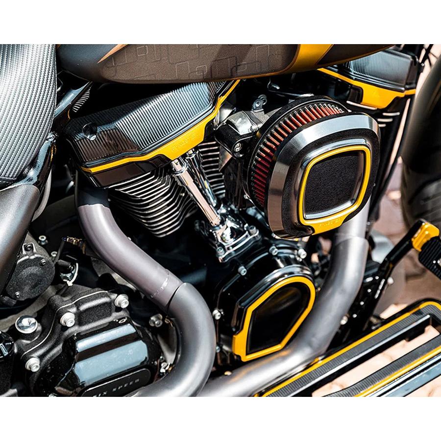 fxlrst 純正エアクリーナー Harley Davidson Fangster エアクリーナー ツアラー