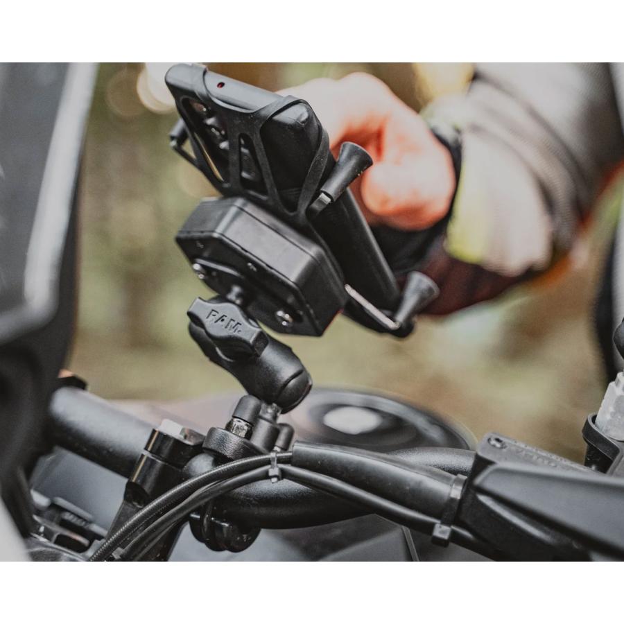 ＲＡＭ　ＭＯＵＮＴＳ　防振Ｘグリップ　スマホホルダー　Ｍ | Harley Davidson | 04