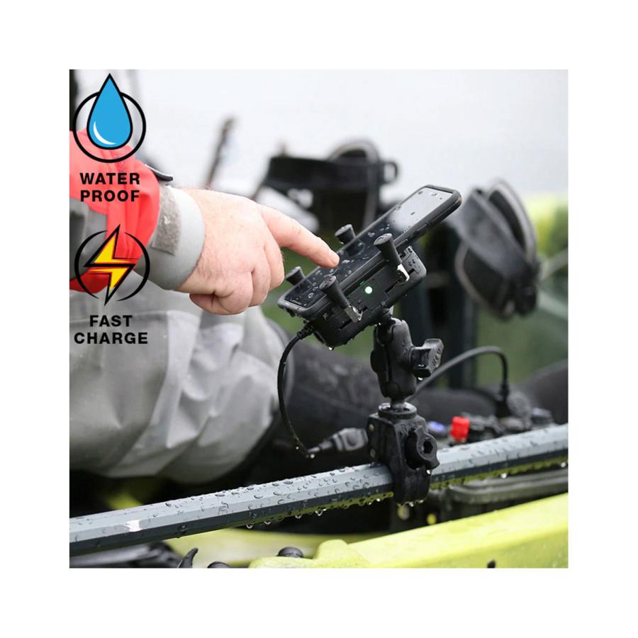 ＲＡＭ　ＭＯＵＮＴＳ　防水ワイヤレス充電Ｘグリップ　スマホホルダー | Harley Davidson | 05