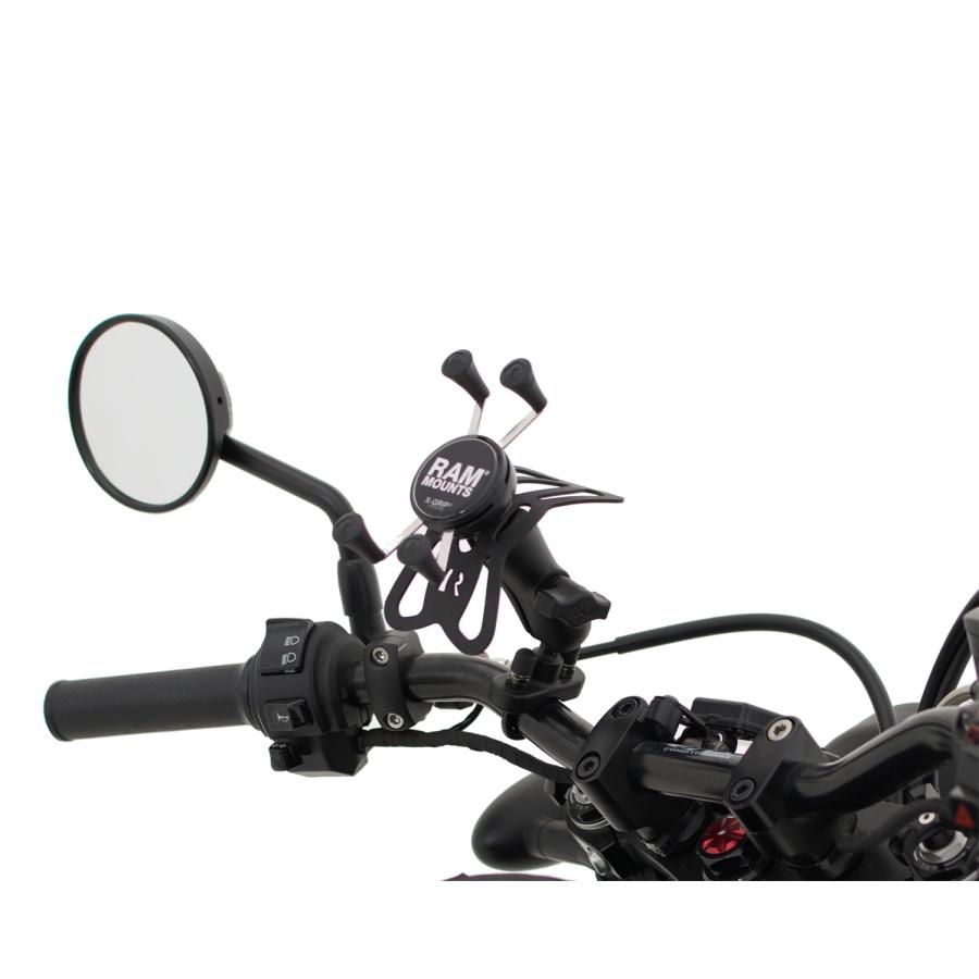 ＲＡＭ　ＭＯＵＮＴＳ　ＸグリップＳ＆Ｕ字クランプ　ホルダーセット | Harley Davidson | 01