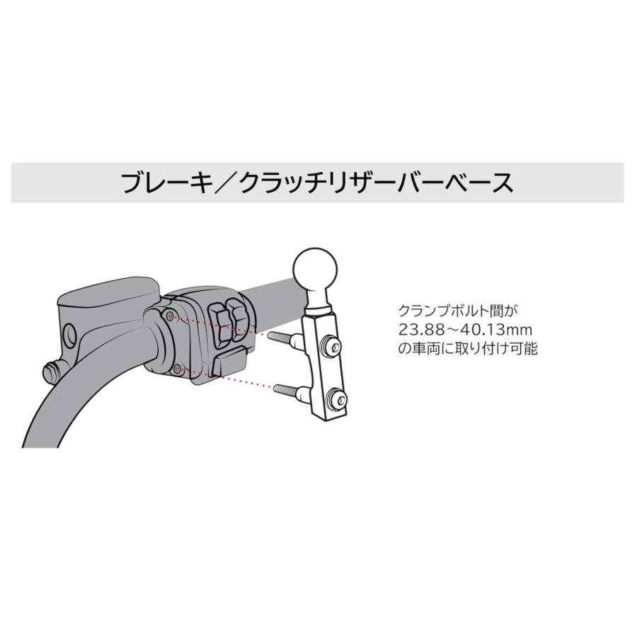 ＲＡＭ　ＭＯＵＮＴＳ　防振ＸグリップＭ＆マスタークランプ　ホルダーセット | Harley Davidson | 03