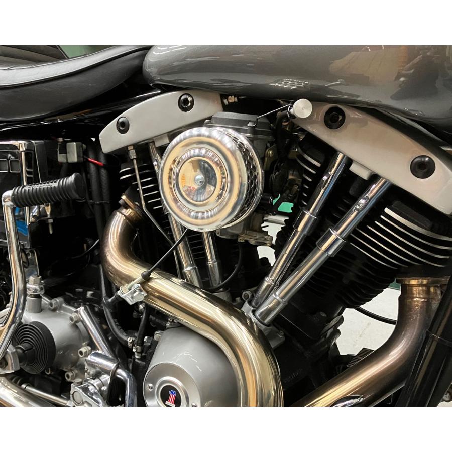 Harley Davidson MALCOM パンケーキエアクリーナー