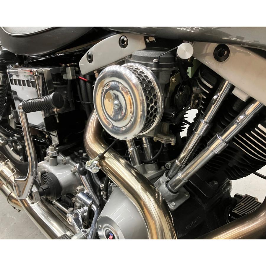 Harley Davidson MALCOM パンケーキエアクリーナー