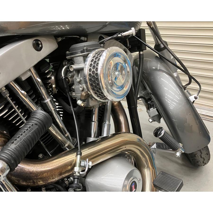 Harley Davidson MALCOM パンケーキエアクリーナー