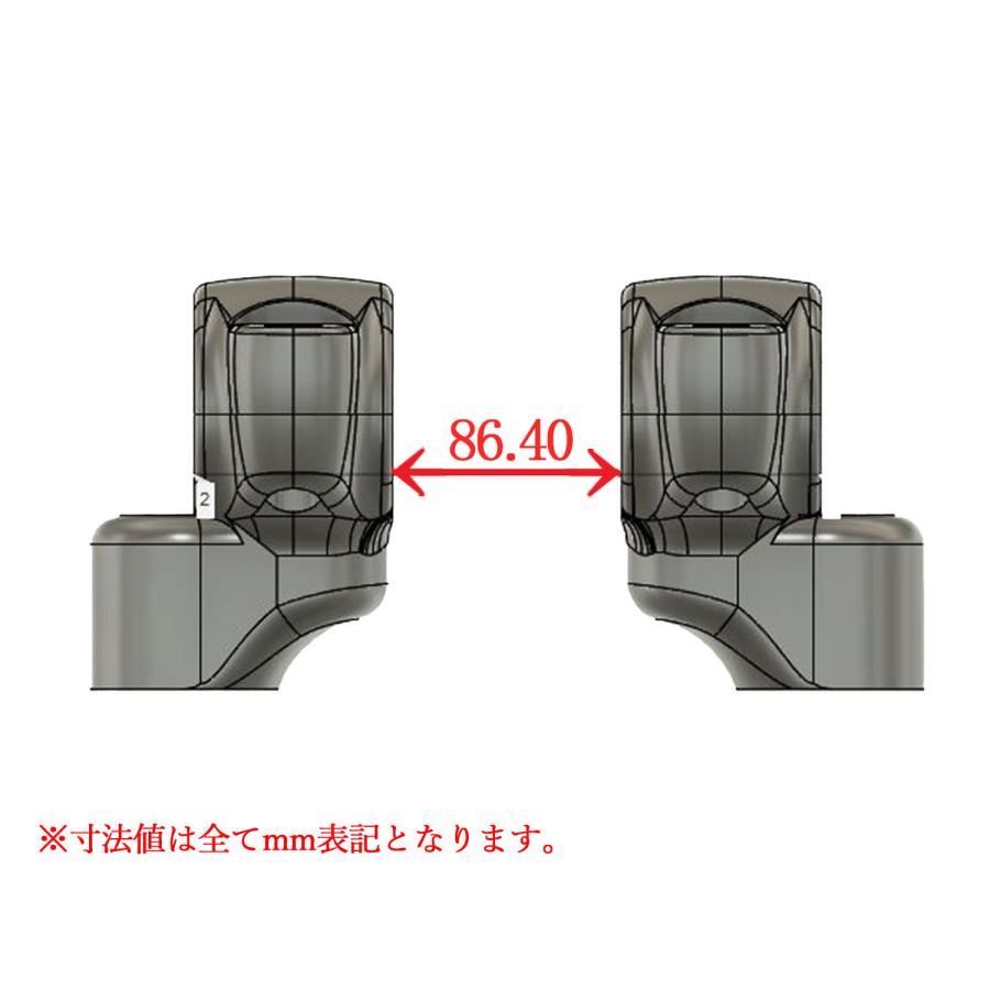 MALCOM フランダースタイプライザー ナロー ブラック Harley Davidson MALCOM フランダースタイプライザー