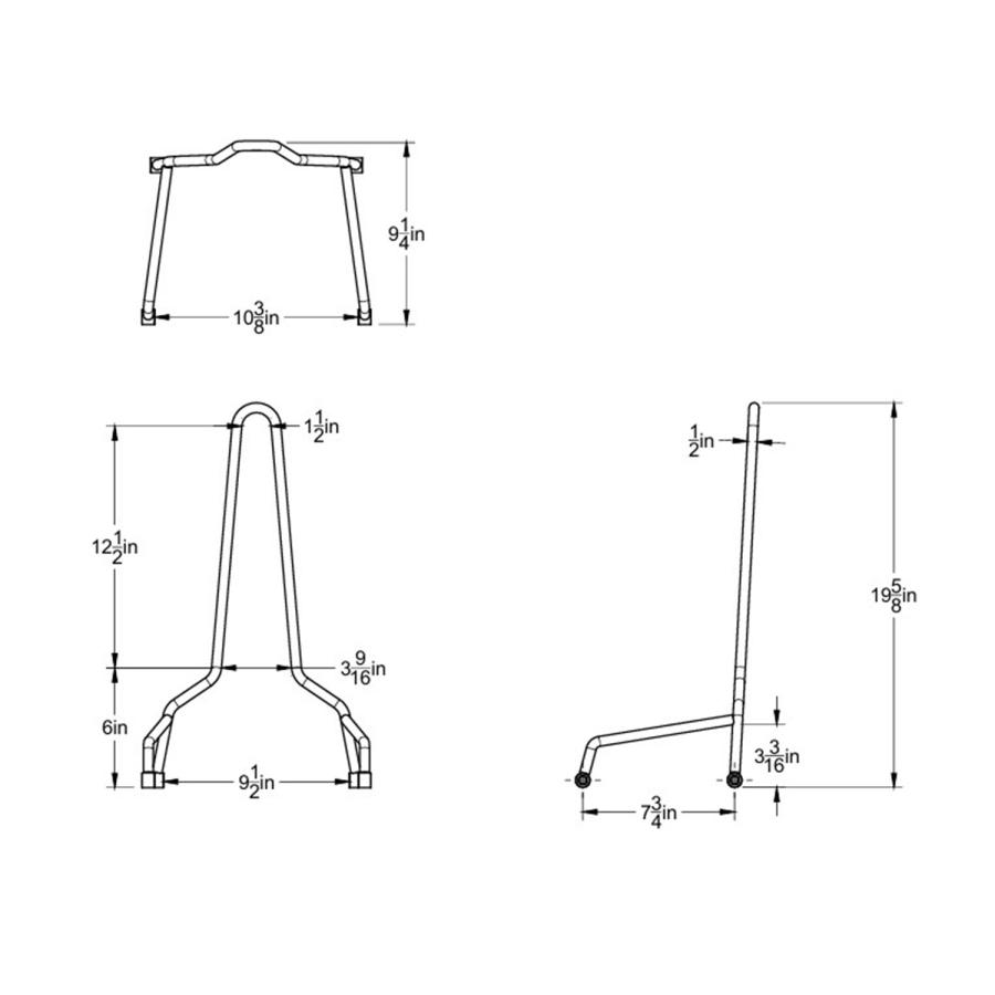 シーシーバー　ショート　０４ｙ−　ＸＬ　ステンレス | Harley Davidson | 05