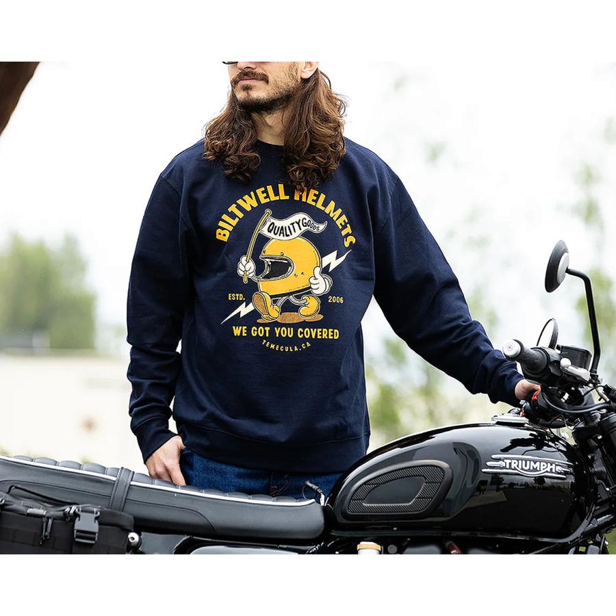 Harley Davidson Biltwell COVERED クルーネック