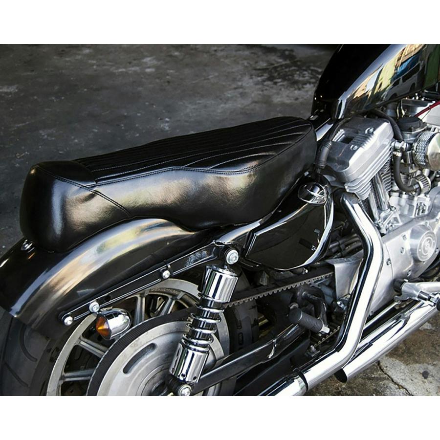 モーターロック　ベーツタイプシート　前期アイアンタイプ　０４−０９ｙＸＬ | Harley Davidson | 06