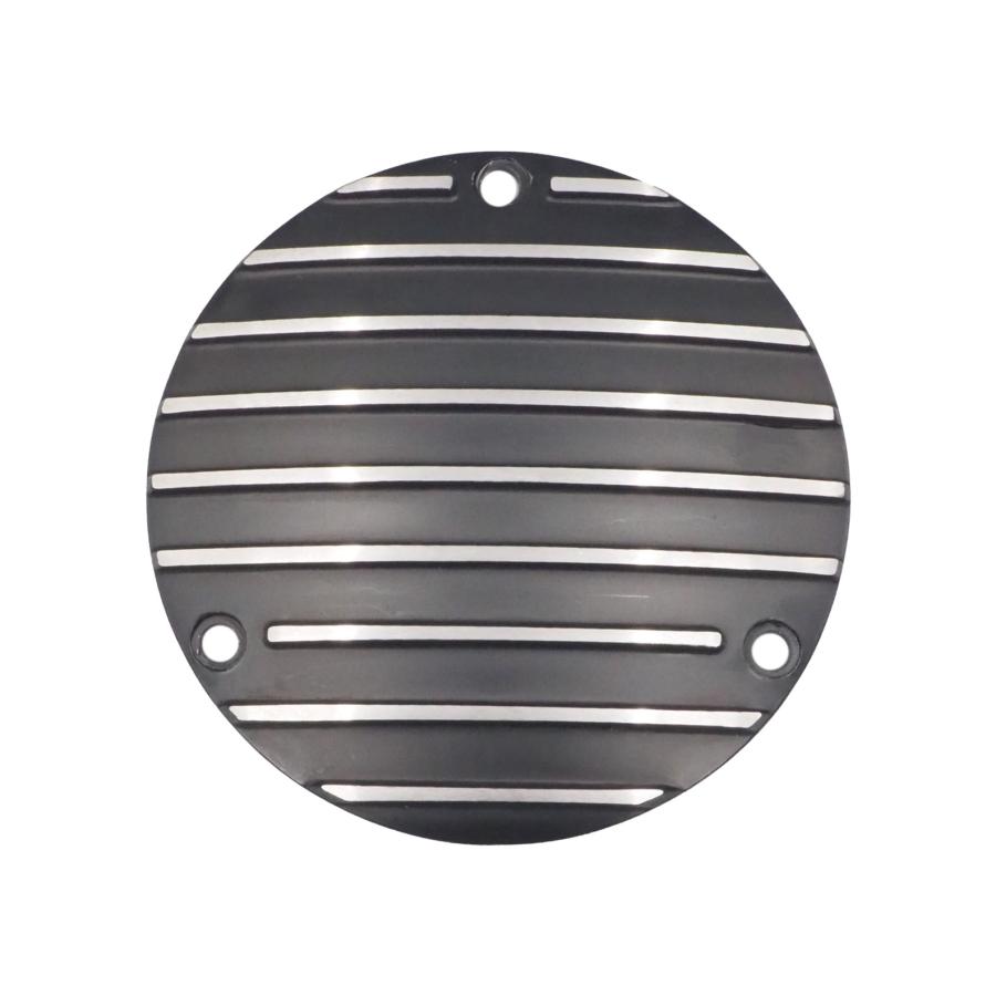 Harley Davidson 純正ダービーカバー　3穴 Harley Davidson フィンタイプダービーカバー コントラスト 3穴