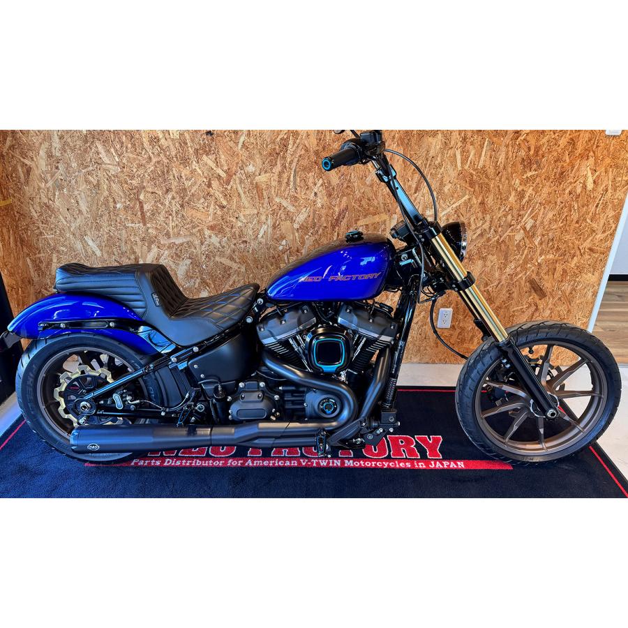 Easyriders シート ダイヤモンドステッチ　ハーレーFXBB Harley Davidson（ハーレー・ダビッドソン） テールウィップシート