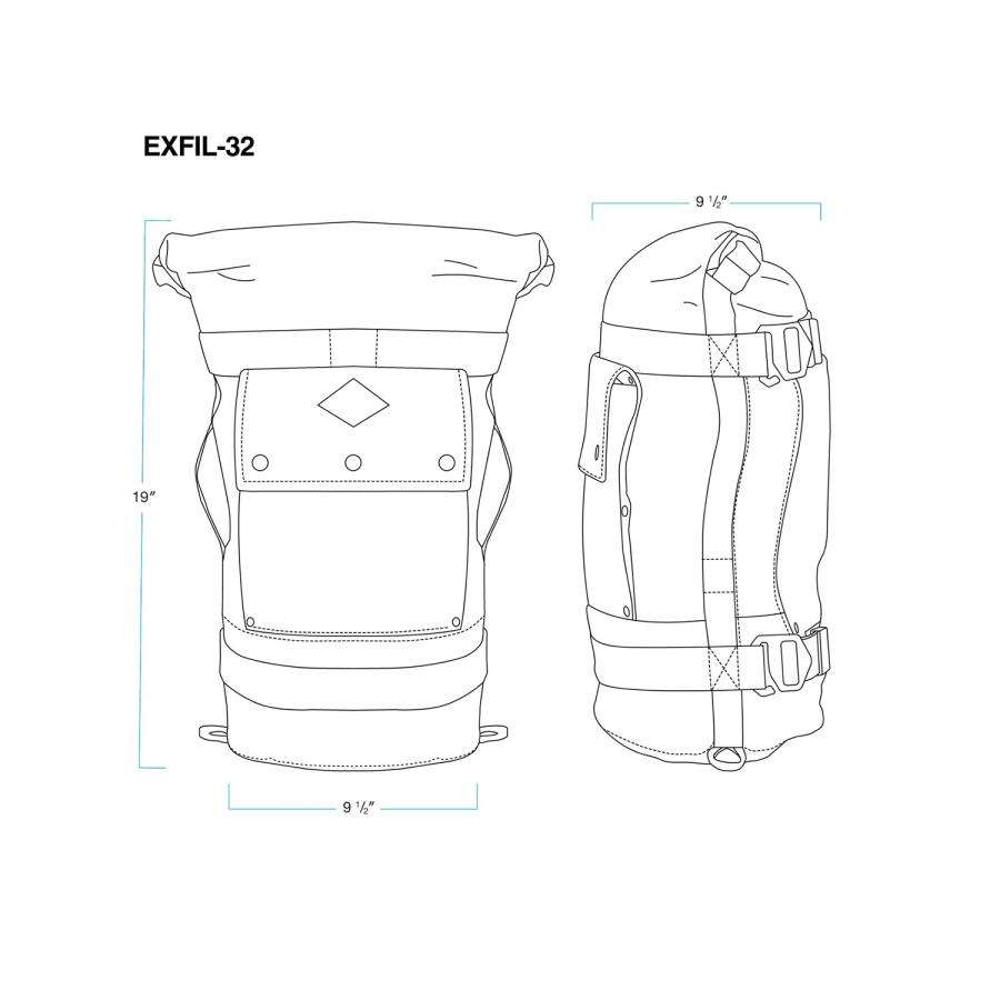 Ｂｉｌｔｗｅｌｌ　ＥＸＦＩＬ−３２　ツーリングバッグ　ブラック | Harley Davidson | 04