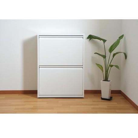 ゴミ箱 分別 おしゃれ ダストボックス 薄型 大容量 シンプル スチール製 ホワイト 4分別 84ds インテリアショップ ネオライフ 通販 Yahoo ショッピング