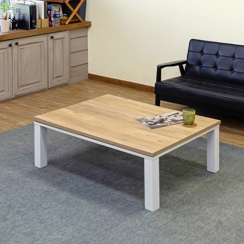 お手軽価格で贈りやすい オールシーズン コンパクト おしゃれ 長方形 コタツテーブル こたつ掛布団セット こたつ かっこいい 105 75 ヴィンテージ柄 こたつテーブルセット 天板カラー こたつ掛布団カラー ナチュラル Na ネイビー Nv Pashal Com