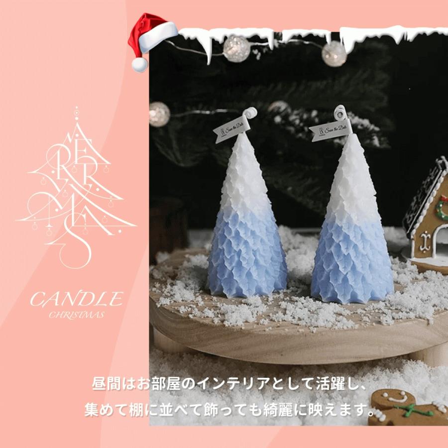 クリスマス キャンドル アロマ クリスマスツリー型 もみの木型 クリスマス キャンドル アロマ クリスマスツリー型 もみの木型