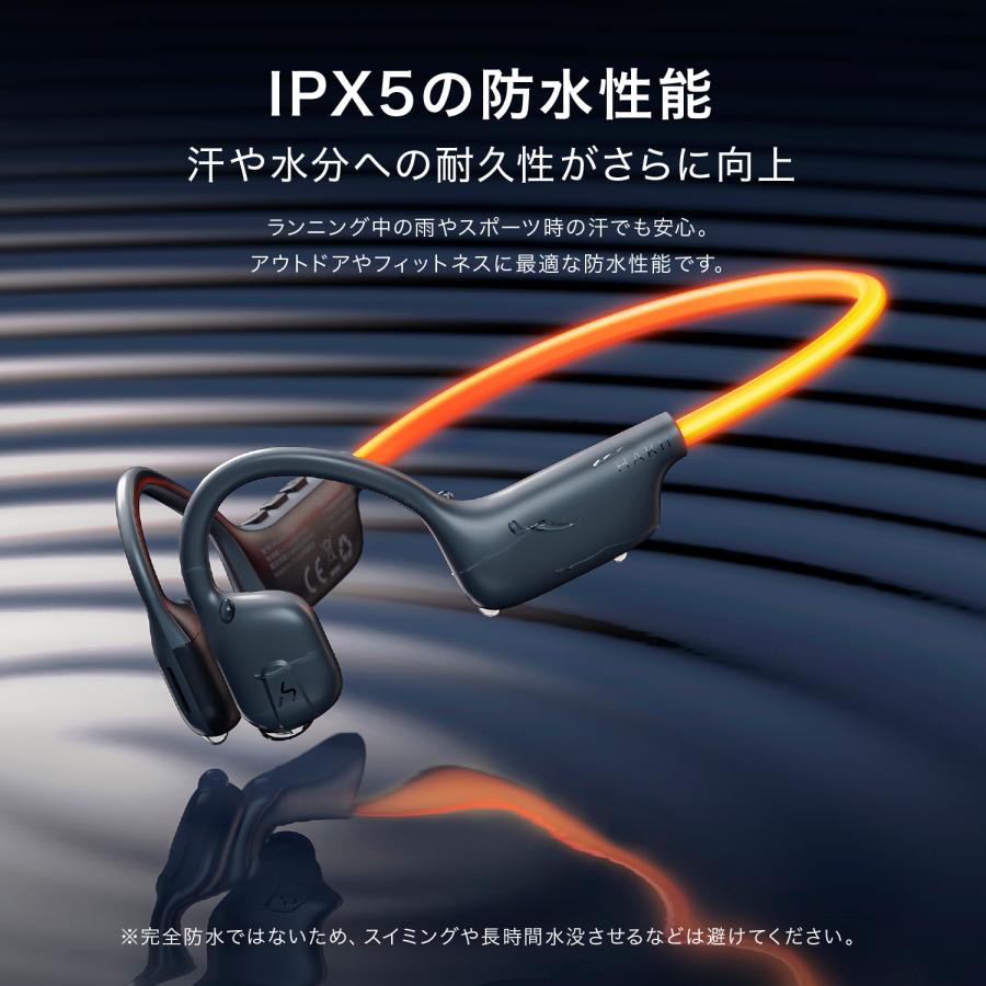 正規輸入品】HAKII LIGHT ワイヤレスイヤホン 光る オープンイヤー型