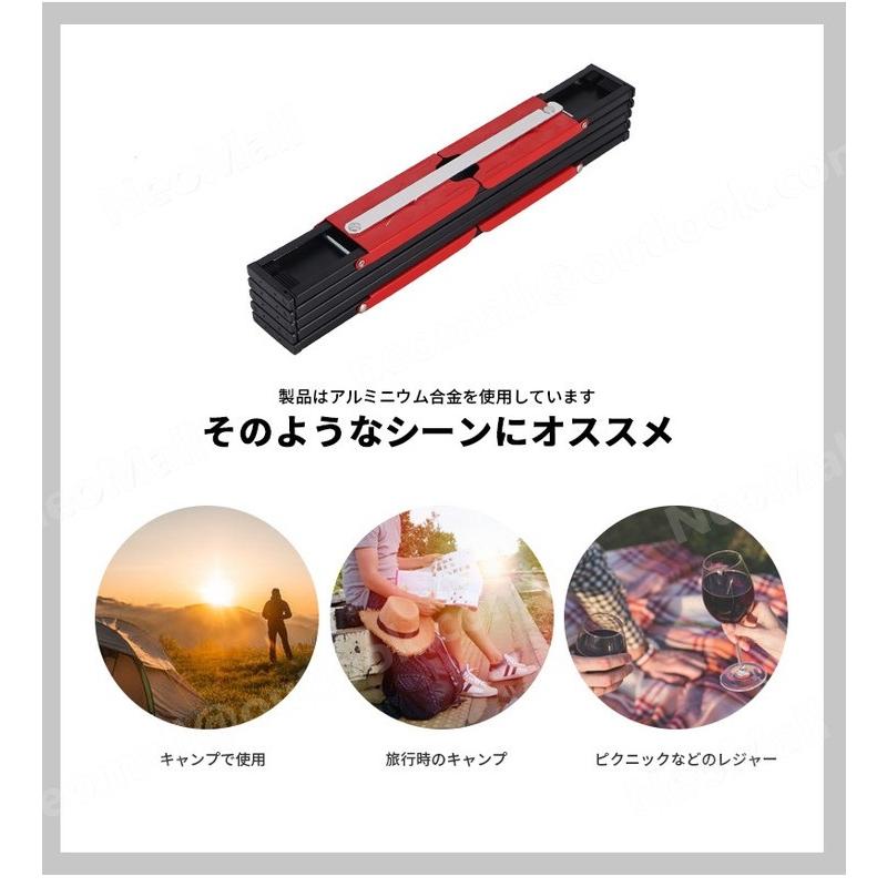 アルミ ローテーブル シルバー テーブル ミニテーブル ケース付