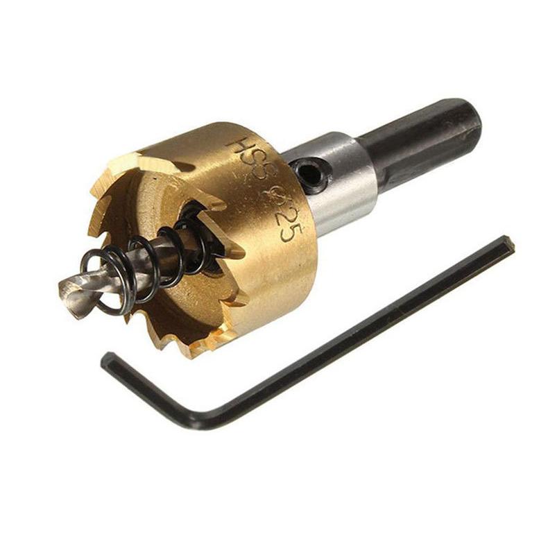 ホールソー 5本 セット(16 18.5 20 25 30 mm) 工具 ドリル 穴あけ 