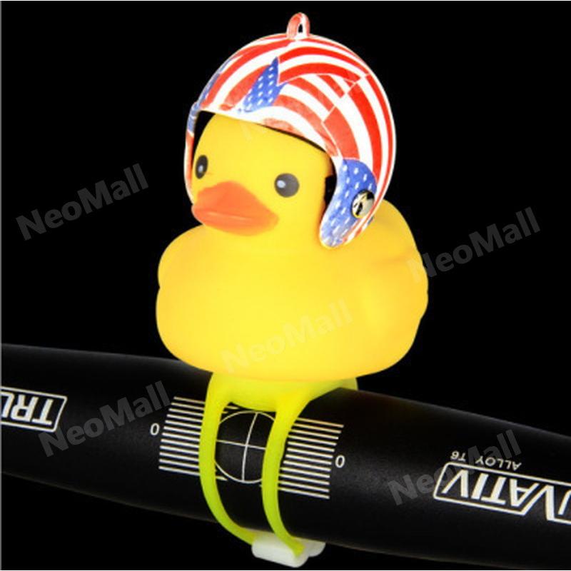 ヘルメット アヒル サングラス ネックレス 光るアヒル ちょい