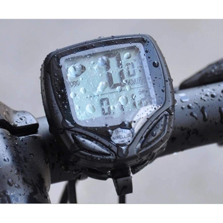 ワイヤレスサイクルコンピューター SD-548C スピードメーター 走行距離