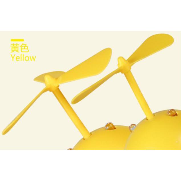 光る ヘルメット アクセサリー プロペラ タケコプター風 おもちゃ