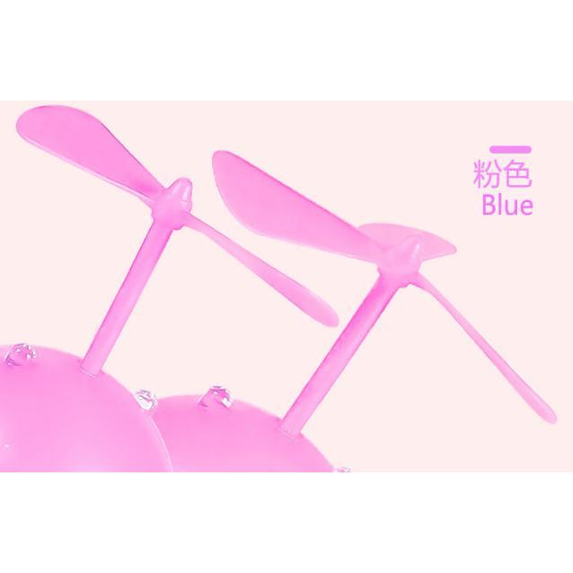 光る ヘルメット アクセサリー プロペラ タケコプター風 おもちゃ