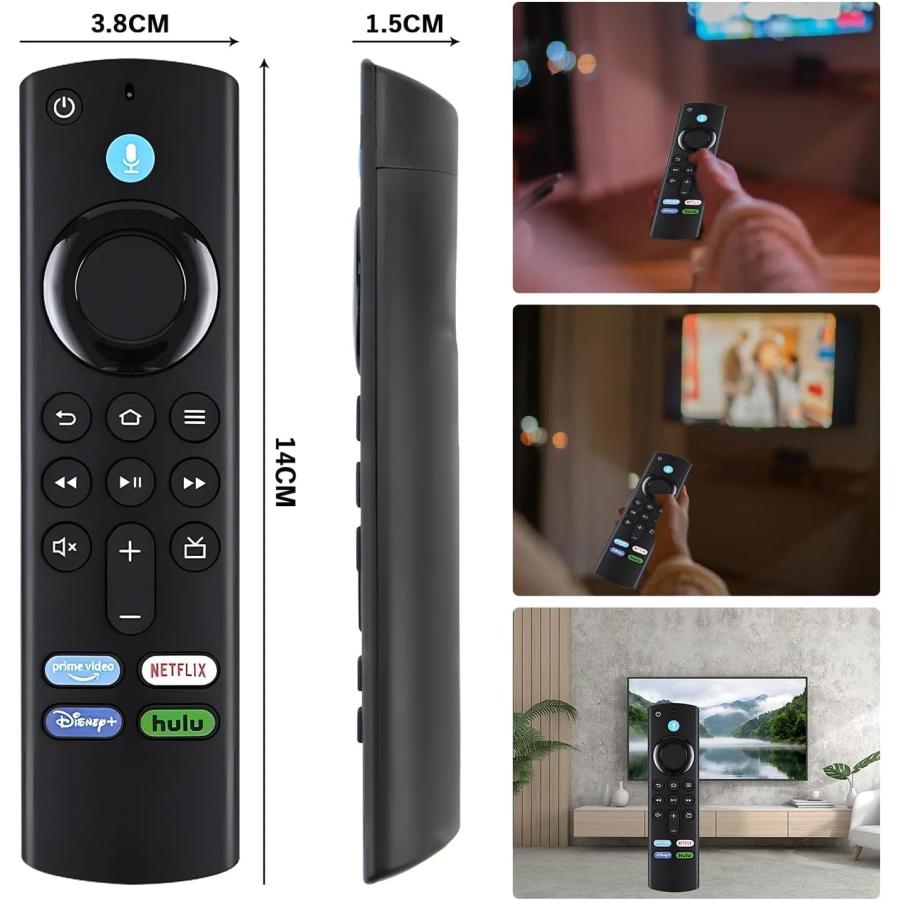 Fire TV Stick リモコン 交換用リモコン 互換品 テレビ Fire TV Stick リモコン 交換用リモコン 互換品 テレビ
