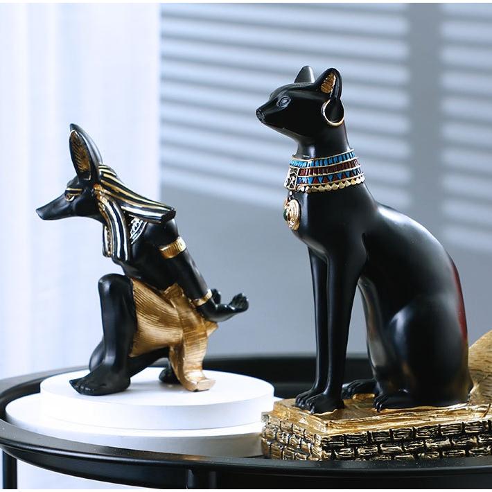 アヌビス神 ワイン ボトル置き ボトルスタンド スマホ ホルダー