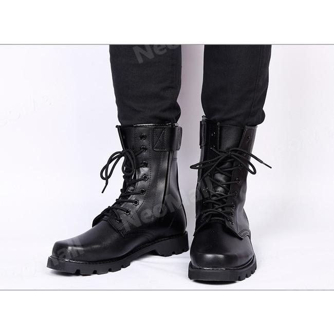 ミリタリーブーツ防寒仕様 ミリタリーブーツ メンズ ブラック 24.0cm 105 ライディングブーツ