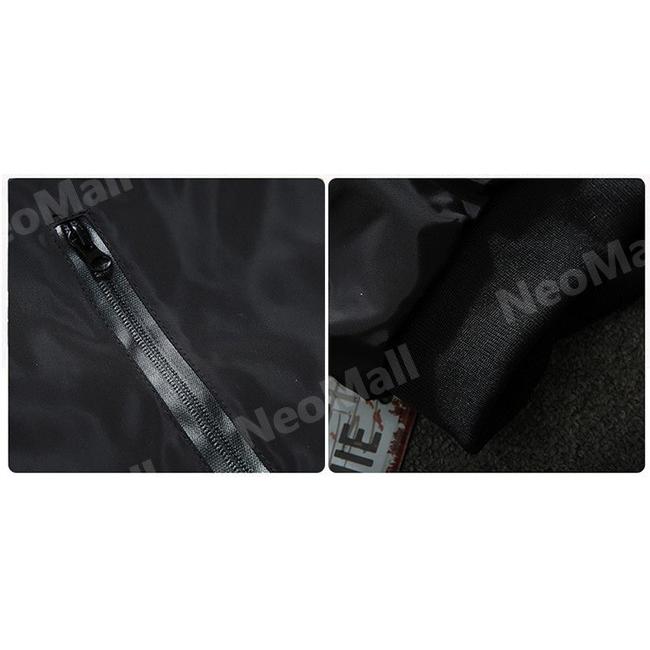 174】 迷彩 ウィンドブレーカー フード付き レッド M メンズ