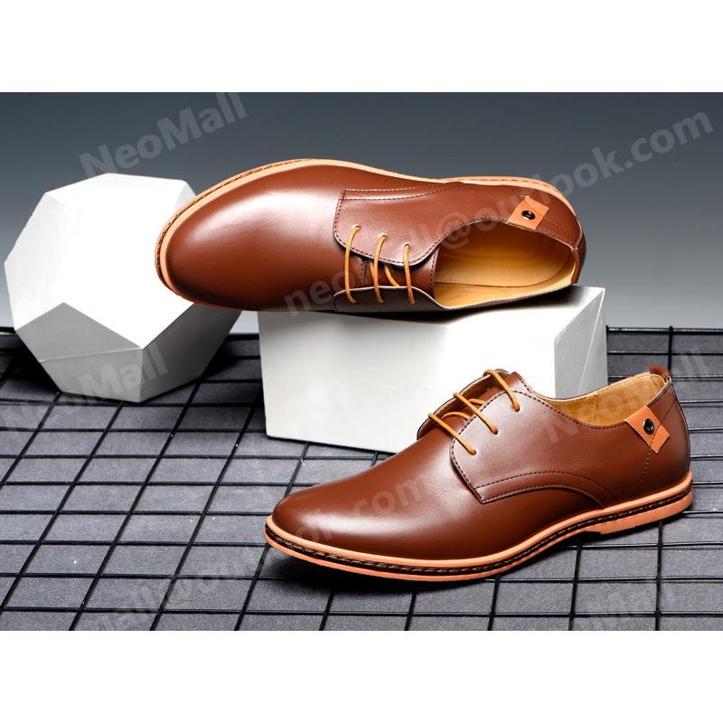 人気商品 ☆ メンズ ビジネス レザー シューズ ブラウン サイズ 24.0