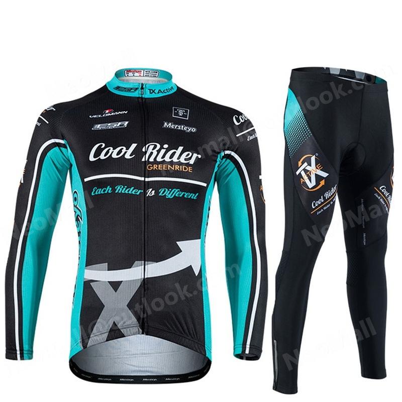 NEOMALLショッピング店サイクリングウェア mersteyo 長袖 2点セット ...