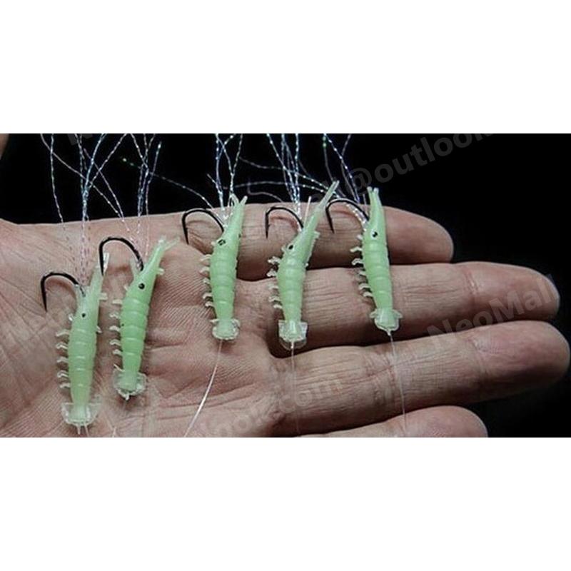 再入荷 夜光 エビサビキ15号 つけエサいらず アジ メバル 根魚 回遊魚 青物 爆釣 エビ サビキ 夜釣り 海釣り 防波堤 Cisama Sc Gov Br