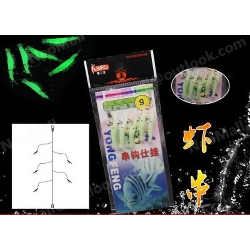 夜光 エビサビキ8号 つけエサいらず アジ メバル 根魚 回遊魚 青物 爆釣 エビ サビキ 夜釣り 海釣り 防波堤 Fis 078 8 Neomallヤフーショッピング店 通販 Yahoo ショッピング
