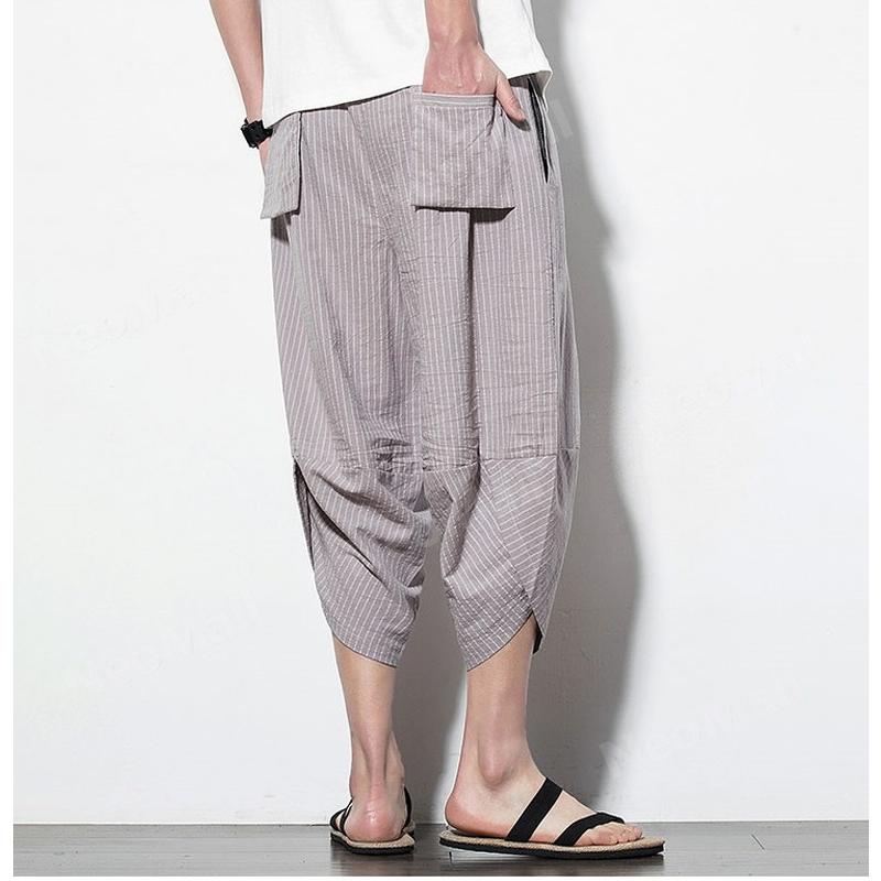 グレー サルエルパンツ 新品 L.G.B. グレー サルエルパンツ