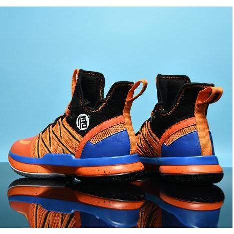 バスケットボールシューズ 26.5cm オレンジ/青 バッシュ オレンジ」の