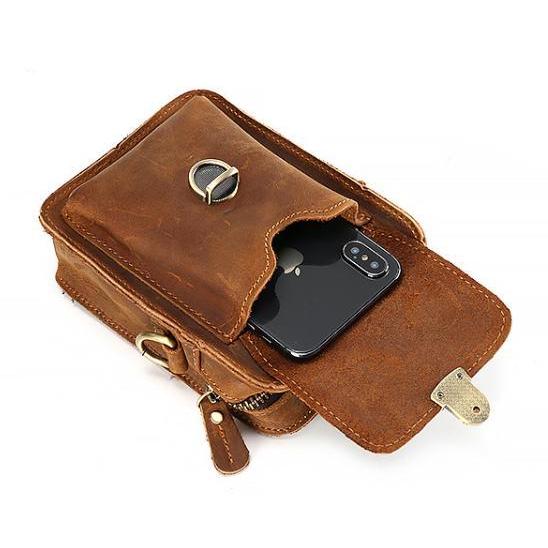 送料コミコミ☆ メンズ 本革 3wayバッグ ダークブラウン/ライト