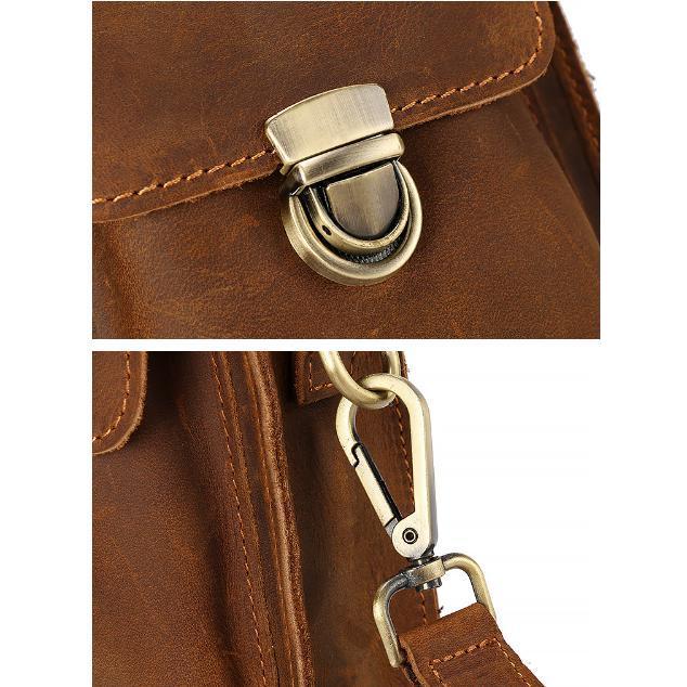 送料コミコミ☆ メンズ 本革 3wayバッグ ダークブラウン/ライト