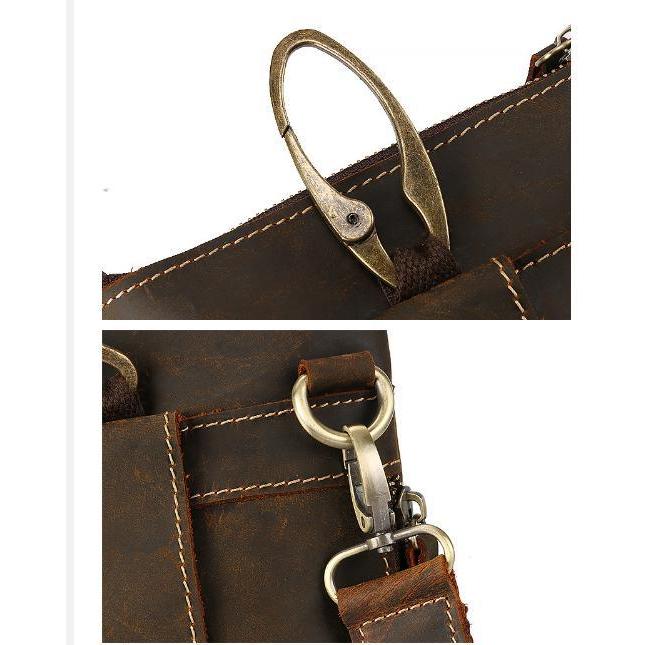 送料コミコミ☆ 3way ウェストポーチ 本革 ダークブラウン/ライト