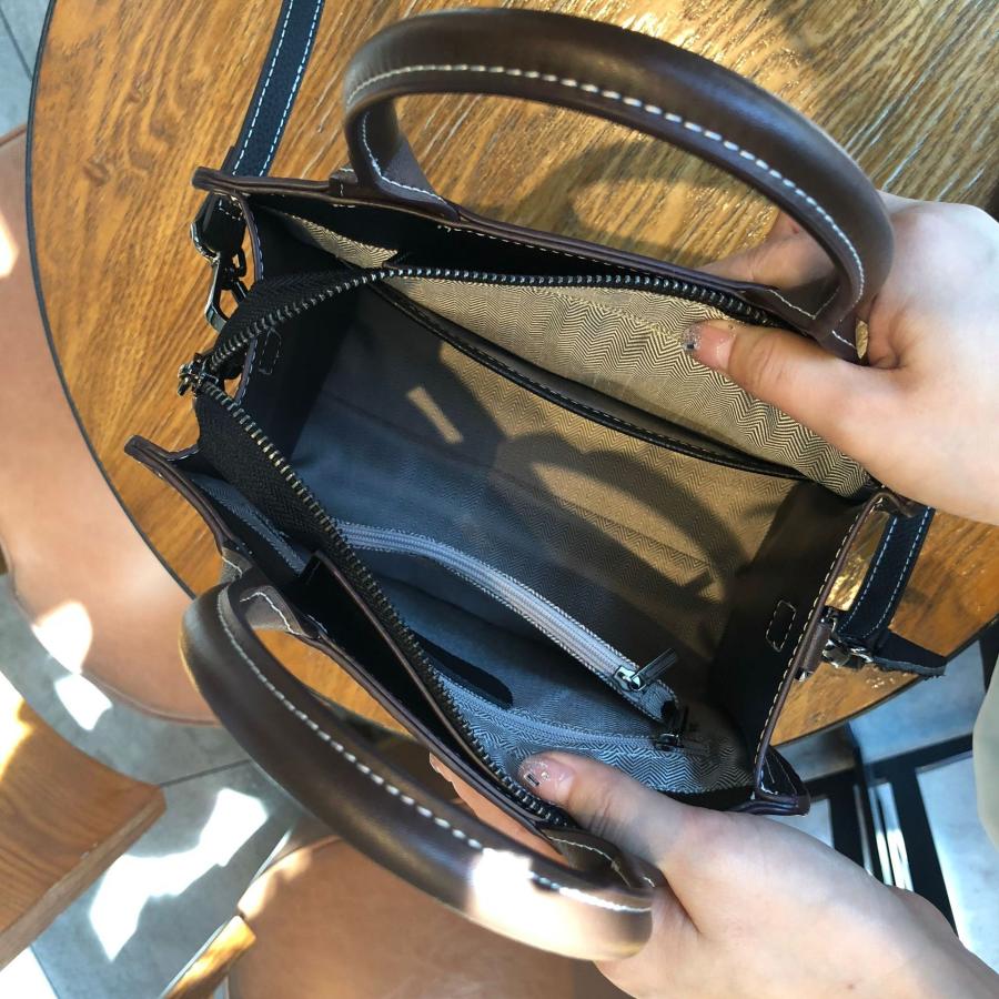 高品質 牛皮 ハンドバッグ ショルダーバッグ レディース 女性 【n416 