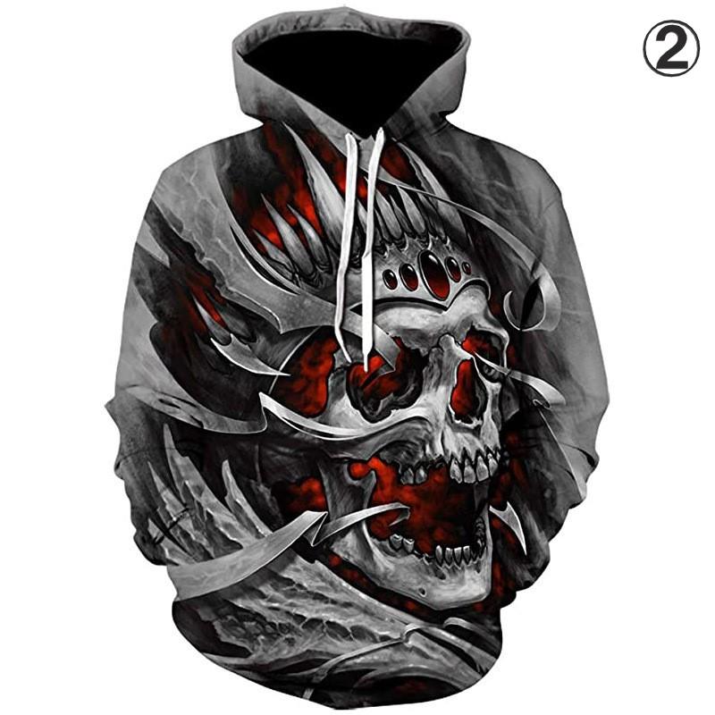 スカルプリント 黒 フード付きナイロンパーカー VANSON（バンソン） スカル/ドクロ 中綿生地貼り付け ジップパーカー