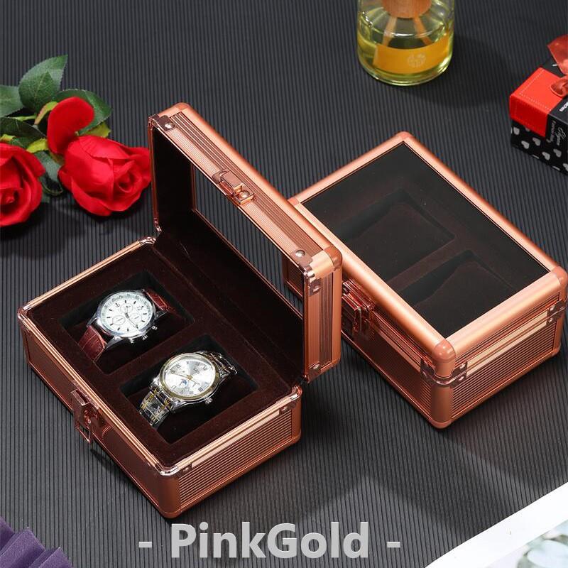 アルミ高級ウォッチボックス*2 アルミ高級ウォッチボックス*2 アルミ 10本用 2TYPE 時計ケース