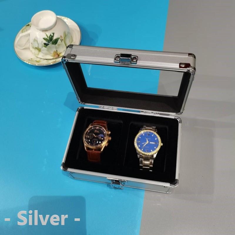腕時計ケース アルミ 2本 収納 ケース プレゼント 収納ケース 高級