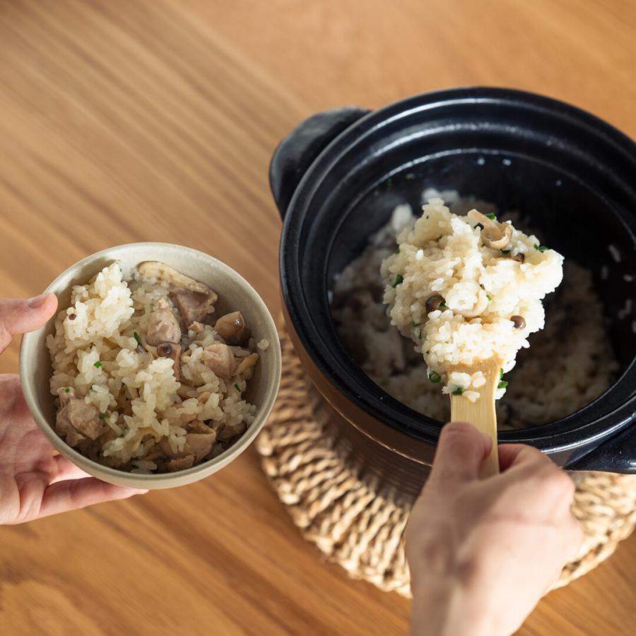 いっぺん食べとくれ 信楽焼 ごはん土鍋 日本製 明山窯 おしゃれ 明山