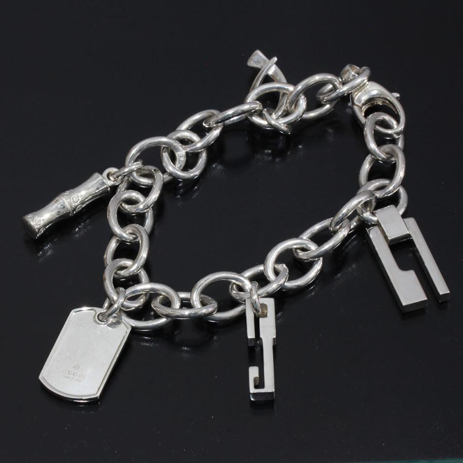 グッチ GUCCI フィガロチェーン トグル ブレスレット SV925 グッチ ブレスレット フィガロ チェーン | 東京銀座の