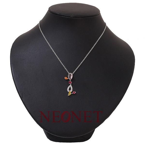 Cartier（カルティエ） ネックレス ダイヤ デリス ローズクオーツ