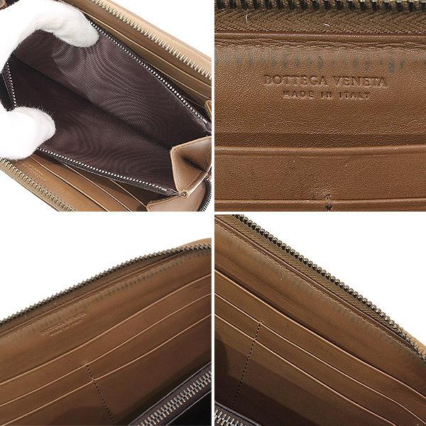 BOTTEGA VENETA ボッテガヴェネタ イントレチャート ラウンドジッパー 
