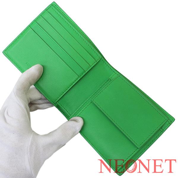 ボッテガヴェネタ イントレチャート 二つ折り財布 緑 箱 D7740 Jewery Brand Neonet 通販 Yahoo ショッピング