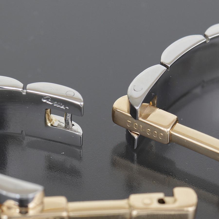カルティエ Cartier パンテール カフス K18YG×ステンレス メンズ D9099 