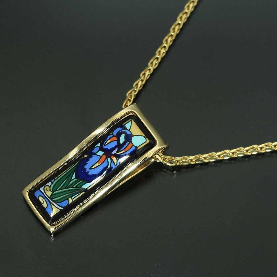 バレストラ 四宝 ネックレス ペンダント K18YG D9103